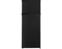 Inventum KV1430B koel-vriescombinatie 204 liter - 143 cm hoog - Vriesvak boven - Vrijstaand - Zwart