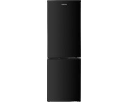 Inventum KV1840B No Frost energiezuinige koel-vriescombinatie - 184 cm hoog - 327 liter - Superkoelen - Supervriezen - Energielabel C - Vrijstaand - Zwart