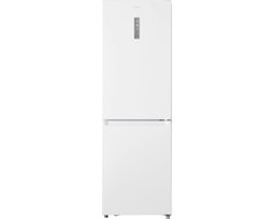 Inventum KV1850W No Frost energiezuinige koel-vriescombinatie - 185 cm hoog - 338 liter - Zeer stil: 35 dB - Superkoelen - Supervriezen - Energielabel C - Vrijstaand - Wit
