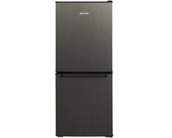 MPM-108-KB-45 Koel-vriescombinatie – 108 liter – Omkeerbare Deur – Energieklasse E – Grijs