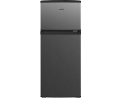 MPM-125-CZ-11/E Koel-vriescombinatie – 129 liter – Energieklasse E – LED-verlichting - Omkeerbare deur - Antraciet / RVS