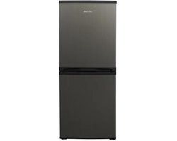 MPM-185-KB-42 Koel-vriescombinatie – 185 liter – Energieklasse E – LED Verlichting – Omkeerbare Deur – Donkergrijs