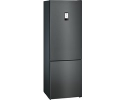 Siemens iQ500 KG49NAXDP koel-vriescombinatie Vrijstaand 438 l D Zwart