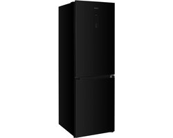 Wiggo WR‑CD18NFB(B) – Koel‑Vriescombinatie – 323 L – No Frost – 2 Deuren – 39 dB – Energieklasse B – 5 Jaar Garantie – Zwart