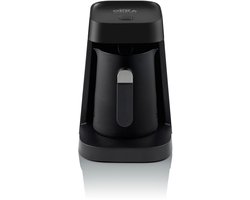 Arzum OKKA Minio Jet Turks Koffiezetapparaat OK0017-0500 | Zwart/Chroom - Dubbelzijdige koffiepot - 1-5 kopjes - 480W