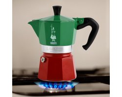Bialetti Moka Express Italia - Percolator - 3 kops - Aluminium