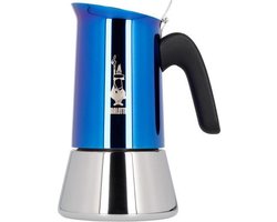 Bialetti Venus Blue metallic - Percolator - 6 kops - Roestvrijstaal - Inductiegeschikt