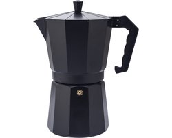 Cheffinger Koffie Percolator - Zwart - 6 Kopjes - Inductie
