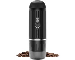 JOR Products® Draagbare Espresso Maker + Reistas - Koffiebonen - Koffiemachine - Nespresso - Espressomachine - Reizen - Camping - Travel - Barista