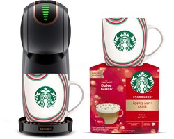 Krups Dolce Gusto Genio S Starbucks Bundle YY5811FD – Capsule koffiemachine – Professioneel resultaat in 30 sec – Compact – Touchscreen – Multidranken koffiemachine