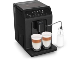 Krups Evidence Eco EA8968 - Volautomatische Espressomachine - Duurzaam Design - 5 Recepten - Voor Espresso & Lungo - Zwart