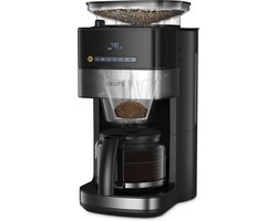 Krups Grind & Brew KM8328 - Koffiezetapparaat met ingebouwde koffiemolen - 1.25L - Digitaal Display - Warmhoudfunctie - Aroma Control - Zwart