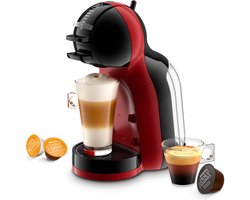 Krups NESCAFÉ Dolce Gusto Mini Me KP123H - Koffiecupmachine - Rood/Zwart - Automatische Stop - Compact - Voor Dolce Gusto Cups