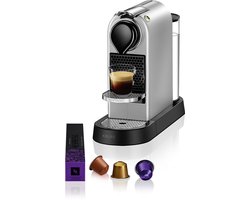 Krups Nespresso Citiz XN741B - Koffiecupmachine - Zilver - Compact - Retro Design - Voor Nespresso Cups
