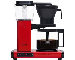Moccamaster KBG Select - Filterkoffiezetapparaat - Red - 5 jaar garantie