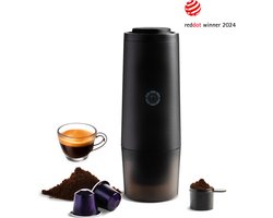 Nomious PrimeBrew Draagbare Espressomachine – 20 bar – Oplaadbaar