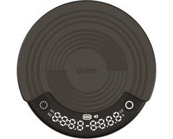 Outin Claro Koffie Weegschaal | 0.1g Nauwkeurig | Ingebouwde Timer | USB-C | Espresso & Pour-Over Geschikt