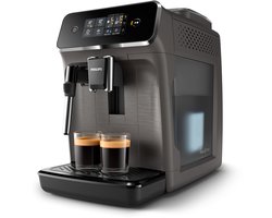 Philips 2200 Series EP2224/10 - Espressomachine - 2 Soorten Koffie + Heet Water - Kasjmiergrijs - + AquaClean Filter