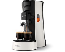 Philips Senseo Select Koffiepadmachine CSA230/00 - Keuze uit 1 of 2 Kopjes - Instelbare Intensiteit - Automatische Uitschakeling - Wit