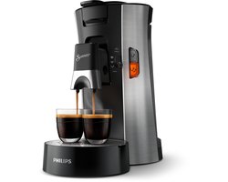 Philips Senseo Select Koffiepadmachine CSA250/10 - Keuze uit 1 of 2 Kopjes - Instelbare Intensiteit - Automatische Uitschakeling - Zwart
