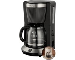 Russell Hobbs Brontë Zwart - Koffiezetapparaat - 26780-56