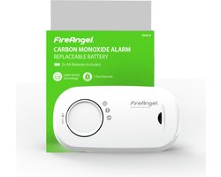 FireAngel FA3313-EUX10 Koolmonoxidemelder – Werkt op batterijen – Detectie van Koolmonoxide