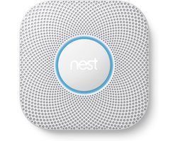 Google Nest Protect - Slimme rook- en koolmonoxidemelder - Met batterij