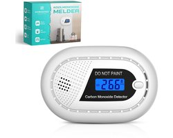 Homesenss Koolmonoxidemelder met 10 Jaar Batterij - Smart Koolmonoxidemelders - CO-melder Koolmonoxide Melder - CO Meter & Gas Detector - Gasmelder
