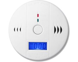 Koolmonoxidemelder - incl. batterijen - Detectie koolstofmonoxide -
