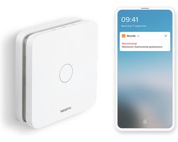 Netatmo Slimme Koolstofmonoxidemelder - CO Melder - CO Meter - 10 jaar Batterij - werkt met Apple Homekit - met App