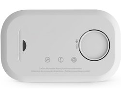 RVV® Koolmonoxidemelder - Koolmonoxidemelders - Wit - ‎5cm x 13cm x 8cm