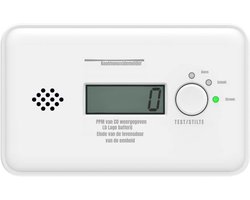 SCH® Koolmonoxidemelder - Koolmonoxidemelders - Wit - ‎11cm x 19cmx 15cm