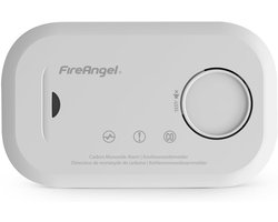 SCH® Koolmonoxidemelder - Koolmonoxidemelders - Wit - ‎5cm x 13cm x 8cm