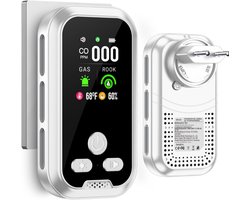 SCH® Rookmelder en koolmonoxidemelder - Rookmelder - Koolmonoxidemelder - Wit - ‎12cm x 7cm x 3cm