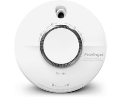 SCH® Rookmelder en koolmonoxidemelder - Rookmelder - Koolmonoxidemelder - Wit - 14cm x 14cm x 4cm