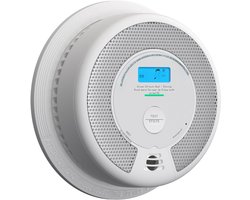 SCH® Rookmelder en koolmonoxidemelder - Rookmelder - Koolmonoxidemelder - Wit - ‎15cm x 5cm x 6cm