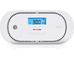 X-Sense XC01 Koolmonoxidemelder - 10 jaar batterij - 10 jaar Figaro® sensor - LCD display - Voldoet aan Europese norm