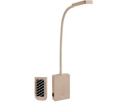 BRILONER Cielo – Wandlamp oplaadbaar – led bettlamp – leeslamp – dimbaar & touch – zonder stroomaansluiting – acculamp – 2W – beige