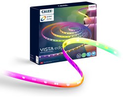 Calex LED Strip - 10 Meter - RGB + CCT Individual Control - 1400 Lumen - Binnengebruik - Koel tot Warm Wit Licht & Kleuren Verlichting - Muzieksynchronisatie - Afstandsbediening