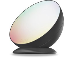 Calex Slimme LED Tafellamp - Wifi Mood light - Smart Sfeerverlichting - RGB en Warm Wit Licht - Zwart