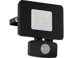 EGLO Faedo 3 Wandlamp Buiten - LED - Bewegingssensor - IP44 - Zwart