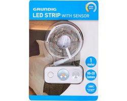 Grundig ledstrip met sensor - Oplaadbaar met USB-C kabel (apart verkrijgbaar)