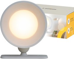 Latium Wandlamp oplaadbaar op batterijen draadloos voor binnen - Dimbaar - Wandlamp op accu - Nachtlampje - USB oplaadbaar – wit