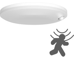 LED's Light Plafondlamp met Sensor 2100 - Bewegingsdetectie - 18W - Ø 30 cm - Plafondlampen - Plafond lamp - Plafonniere - Plafonnieres - Plafoniere badkamer