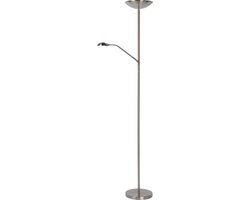 Lucide ZENITH - Leeslamp - LED Dimbaar - 3000K - Mat chroom