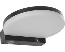 Maclean - Wandlamp - LED lamp, grijs, 15W, IP65, 1300lm, neutraal wit (4000K) MCE346 GR
