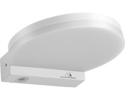 Maclean - Wandlamp - LED lamp, wit, 15W, IP65, 1300lm, neutraal wit (4000K) MCE346 W