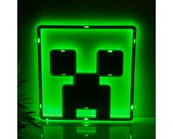 Minecraft Creeper muurlamp van Paladone