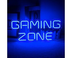 Neon Mood Light Board - Gaming Zone - Dimbaar - Inclusief Ophangset
