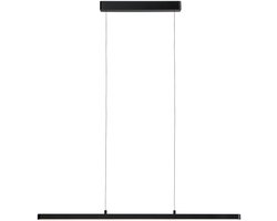 Paulmann Lento LED Hanglamp - Moderne Hanglamp Zwart Mat - Dimbaar & In Hoogte Verstelbaar - 42W - Warmwit Licht (2700K) - Perfect voor Woonkamer of Eetkamer